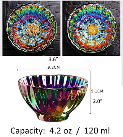 The Rainbow Peacock Cup